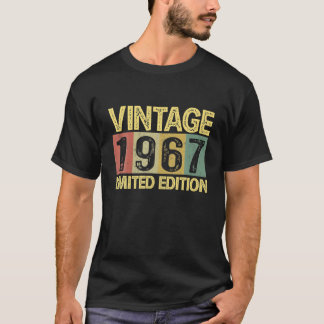 Camiseta Vintage 1967 Bday 55 Anos Engraçado 55 Anos Aniver