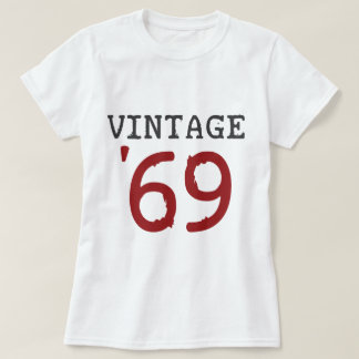 Camiseta Vintage 1969