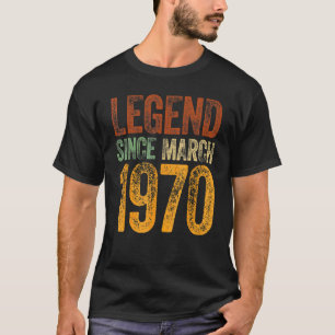 Camiseta Vintage, 1970, Aniversário, Nascer desde 1977