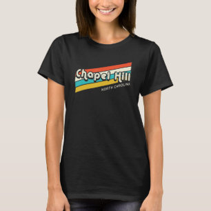Camiseta Vintage 1970 - Colores retrorais Chapel Hill North