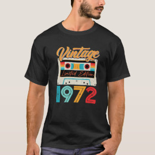 Camiseta Vintage 1972 Incrível 50 Anos De Idade, Retro 50º