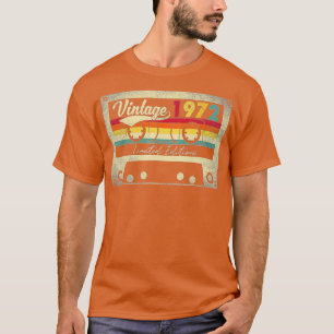 Camiseta Vintage 1972 Retro 50th Birthday Gift Limited Edit