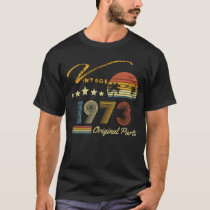 Camiseta Vintage 1973 - 48º Aniversário