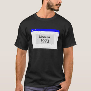 Camiseta Vintage 1973 - 50th Birthday Classic Nascer 1973