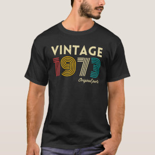 Camiseta Vintage 1973 51rua Aniversário