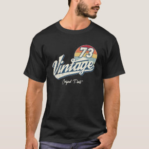 Camiseta Vintage 1973 Anos 50º Aniversário 50 Anos Ago
