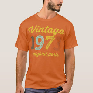Camiseta Vintage 1973 Partes originais