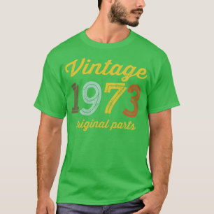 Camiseta Vintage 1973 Partes originais