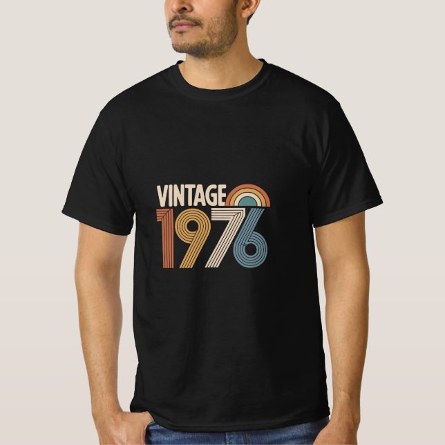 Camiseta Vintage 1976 (Frente)