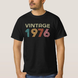 Camiseta "Vintage 1976", masculino