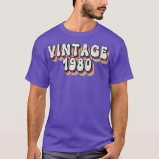 Camiseta Vintage 1980 1