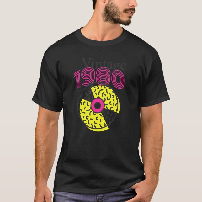 Camiseta Vintage 1980  Sweating To The Oldies (Frente)