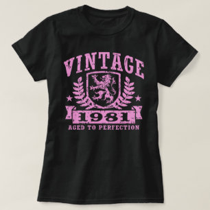 Camiseta Vintage 1981