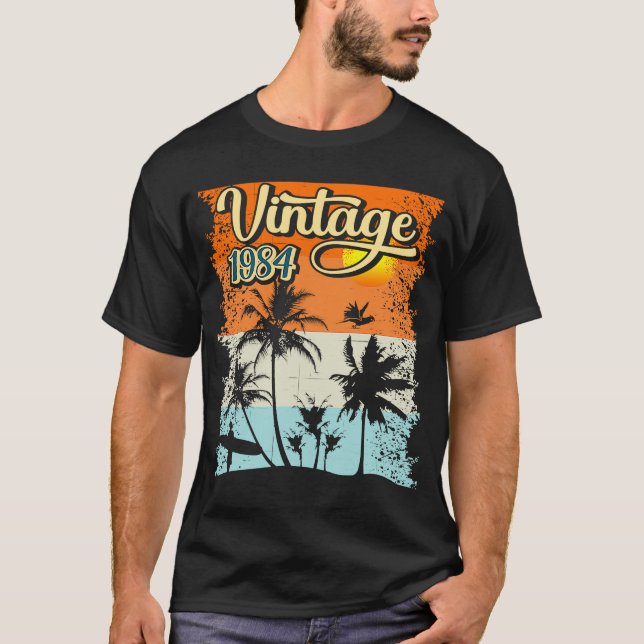 Camiseta Vintage 1984 (Frente)