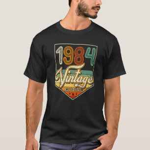Camiseta Vintage 1984 39th Birthday Gift Limited Edition 39