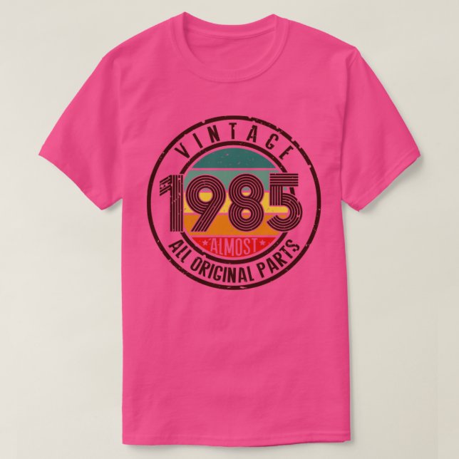 Camiseta Vintage 1985 (Frente do Design)