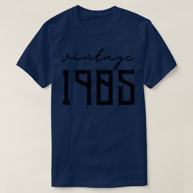 Camiseta Vintage 1985 20 (Frente do Design)