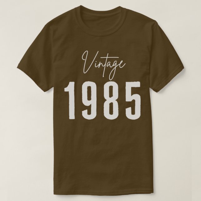 Camiseta Vintage 1985 3 (Frente do Design)