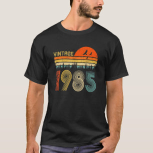 Camiseta Vintage 1985 37º aniversário Homens Mulheres 37 an