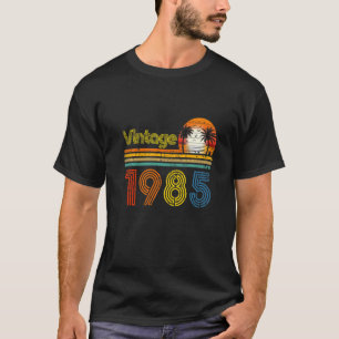 Camiseta Vintage 1985 37 Anos Homens E Mulheres 37 Anos Nas