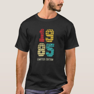 Camiseta Vintage 1985 Aniversário Para Homens E Mulheres