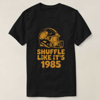 Camiseta Vintage 1985 Football Shuffle Typography