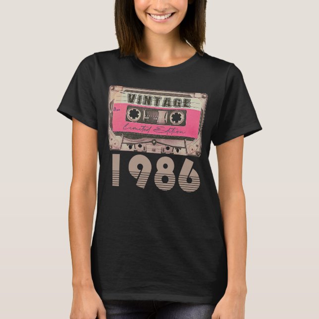 Camiseta Vintage 1986 (Frente)