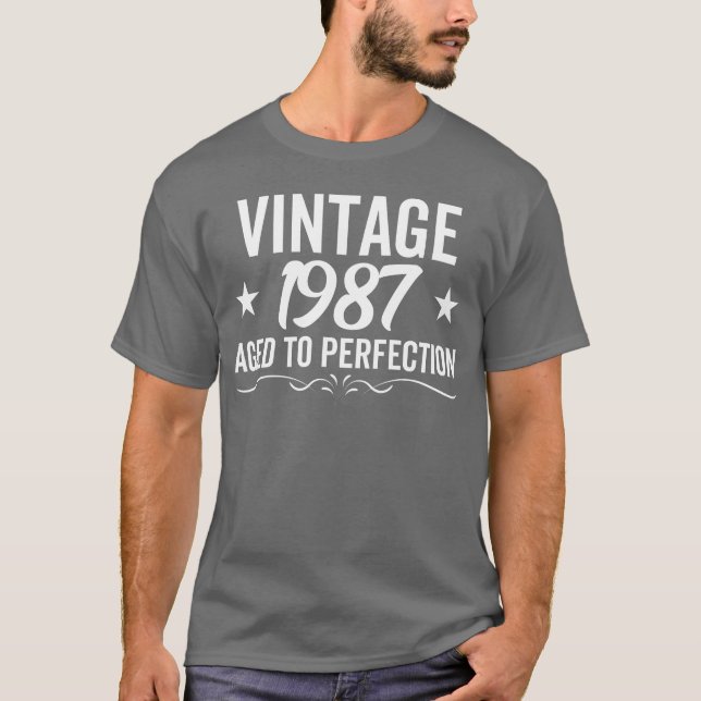 Camiseta Vintage 1987 Agedo Perfection girl (Frente)
