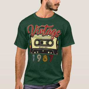 Camiseta Vintage 1987 - Maiores acertos em fita cassete