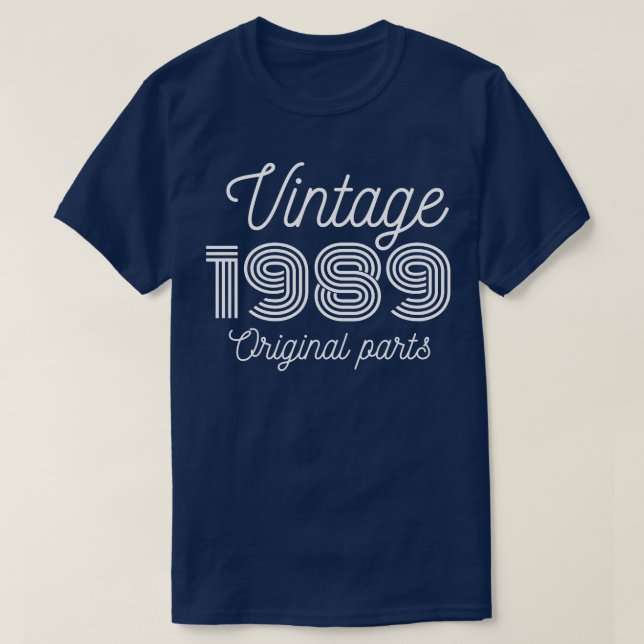 Camiseta Vintage 1989 (Frente do Design)