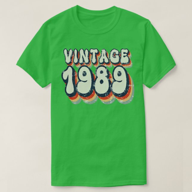 Camiseta Vintage 1989 (Frente do Design)