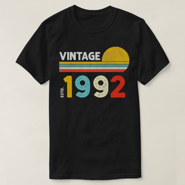 Camiseta Vintage 1992 (Frente do Design)
