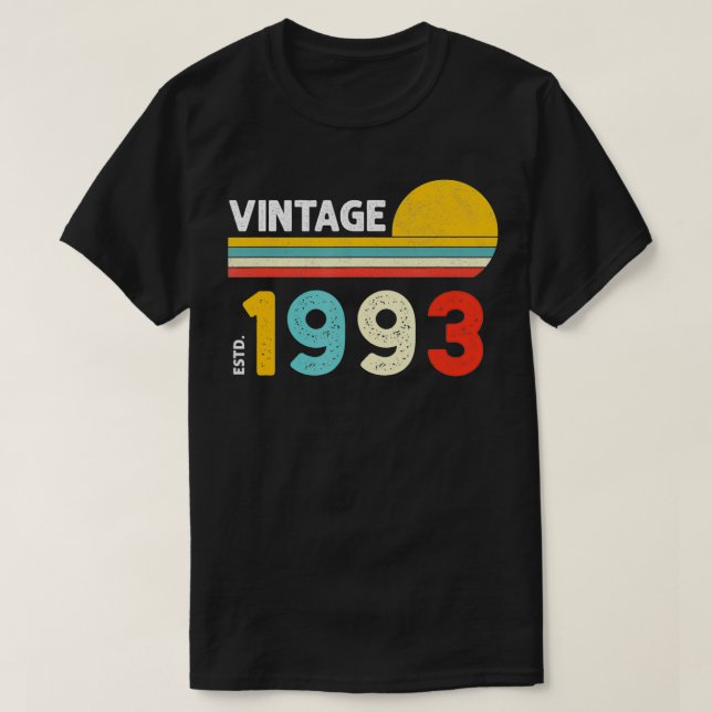 Camiseta Vintage 1993  (Frente do Design)