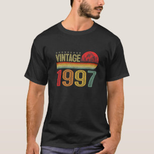 Camiseta Vintage 1997 Bday, 25 Anos, 25 Funny Birthday