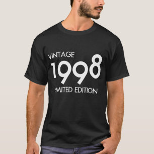 Camiseta Vintage 1998 Limited Edition 26th Birthday Gift