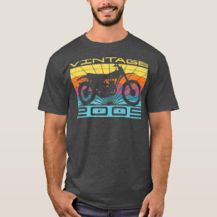 Camiseta Vintage 2005, 16th Dirt Bike Motocross Rider