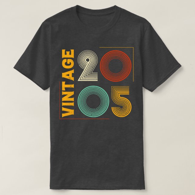Camiseta Vintage 2005 Limited Edition (Frente do Design)