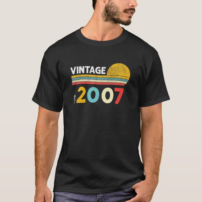 Camiseta Vintage 2007 (Frente)
