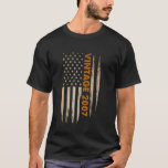 Camiseta Vintage 2007 Funny 18th Birthday American Flag 18<br><div class="desc">Vintage 2007 Funny 18º aniversário Bandeira Americana de 18 anos</div>
