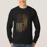 Camiseta Vintage 2007 Funny 18th Birthday American Flag 18<br><div class="desc">Vintage 2007 Funny 18º aniversário Bandeira Americana de 18 anos</div>