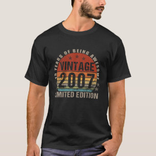 Camiseta Vintage 2007 Limited Edition - 15 Birt
