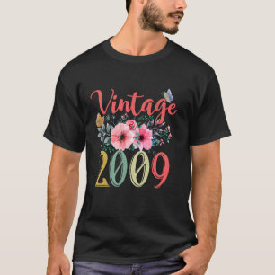 Camiseta Vintage 2009 Floral Hippie Groovy Flor Silvestre 1