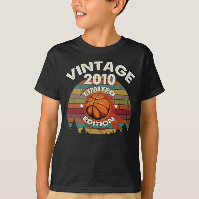 Camiseta Vintage 2010 Limited Edition 13 (Frente)