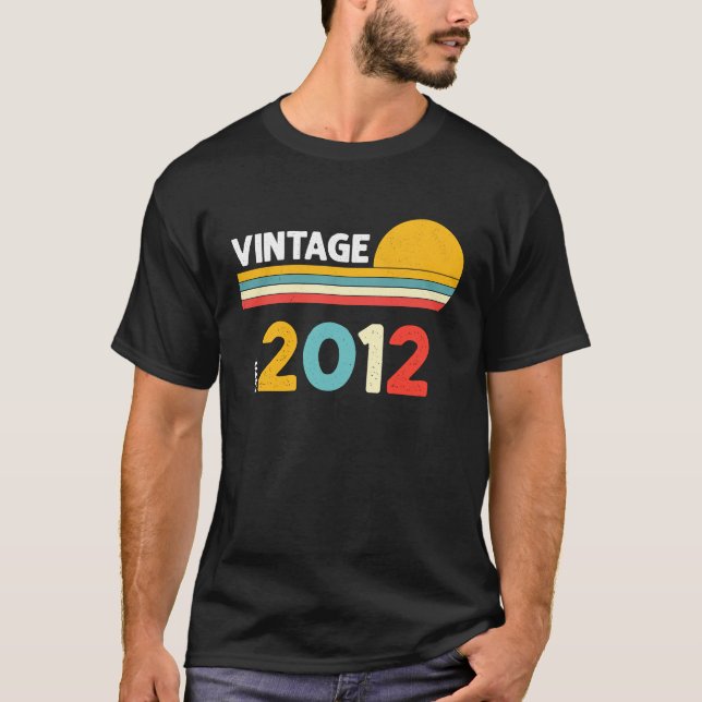 Camiseta Vintage 2012 (Frente)