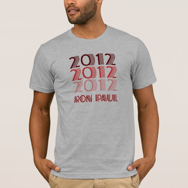CAMISETA VINTAGE 2012 DE RON PAUL (Frente)