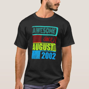 Camiseta Vintage 20 anos Nascer August Si Fantástico