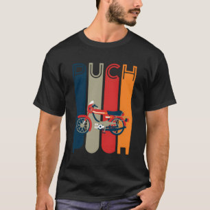 Camiseta Vintage 2 Stroke Puch Magnum Moped Café Racer