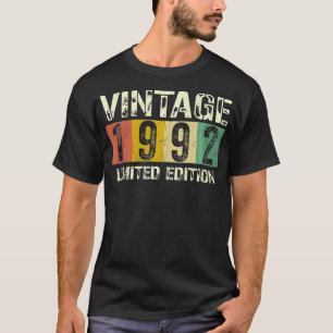 Camiseta Vintage 30 Aniversário Decorations Men 30 BDay 199