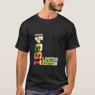 Camiseta Vintage 30 Birthday I Limited Edition Janeiro de 1