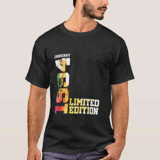 Camiseta Vintage 30 Birthday I Limited Edition Janeiro de 1